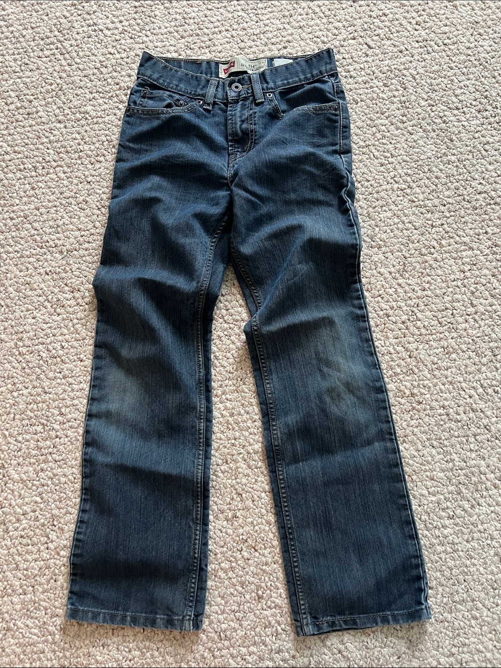 Levi's 514 Slim Straight Jeans in Dark Blue